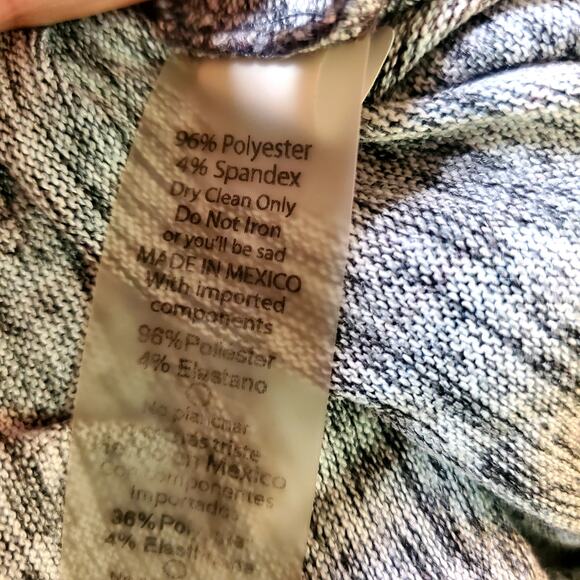 Lularoe Sarah duster cardigan Colorful Geometric Size Small - Picture 6 of 8